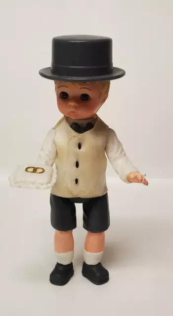 McDonald's Madame Alexander Ring Bearer Sleepy Open Close Eyes Doll 5.25"
