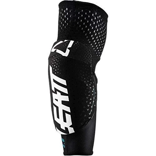 Leatt 2021 Kids 3DF 5.0 Elbow Guards WHITE/BLACK