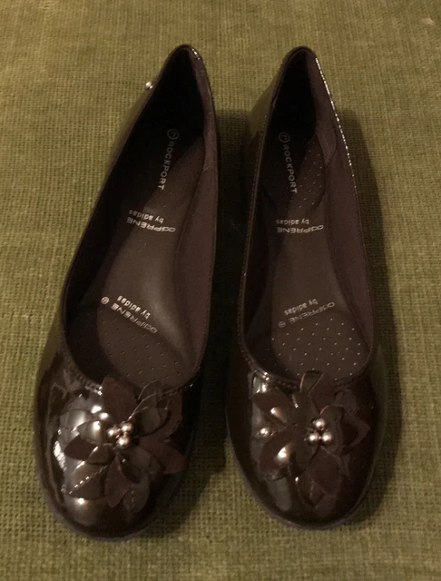 ROCKPORT ADIPRENE BY Adidas Ladies Flat Shoes. Leather Brown
