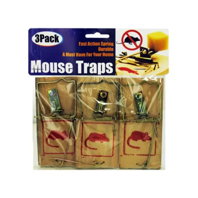 Bulk Buys HZ001-96 Mouse Trap Value Pack -Pack of 96