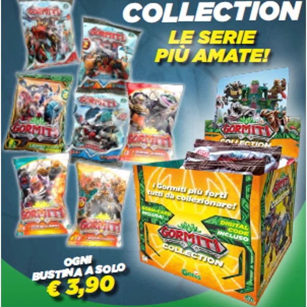 SACHETS SURPRISE COLLECTION Gormiti Avec Magazine EUR 12 90