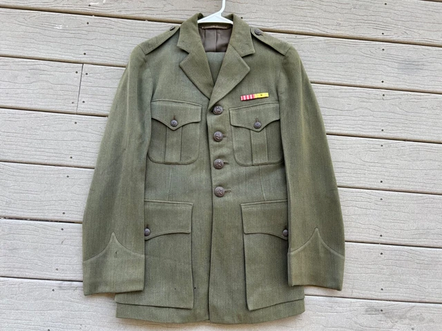 NAMED WW2 WWII USMC Officer Jacket Uniform Interwar 1927-1946 £184.58 ...