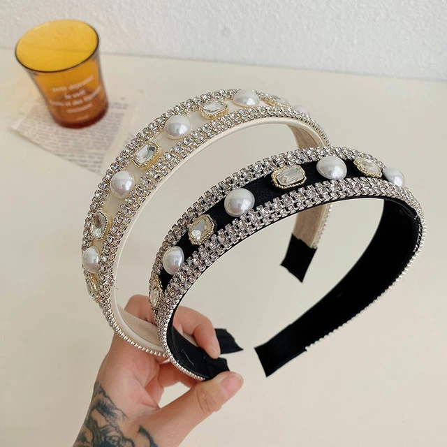 De Luxe Strass Chaîne Bandeau Accessoires Cheveux Brillant Complet Perceuse ⭐
