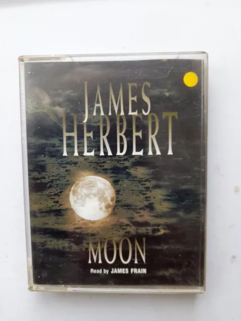 James Herbert -Moon.  Audio  Book , X2  Cassette Tape