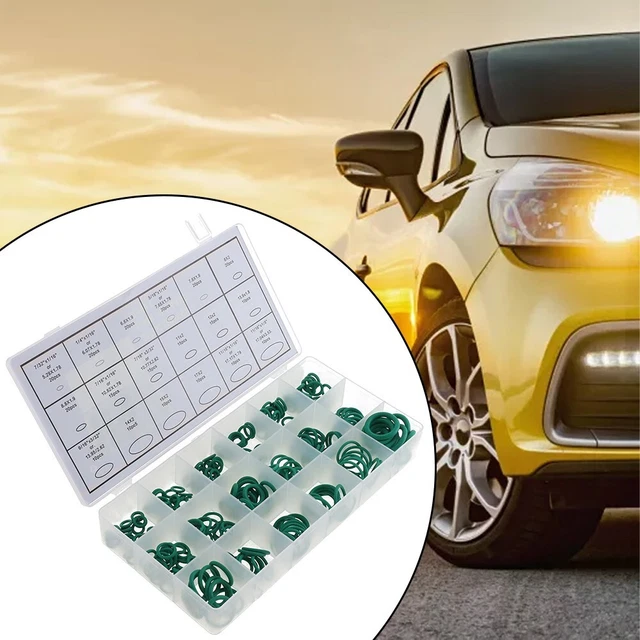 O-ring Macchine Gomma Pompe Auto Roller Sigillo SCATOLA 270pz Verde Lavatrice
