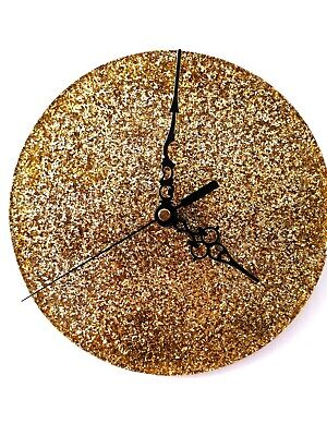 Orologio da parete glitter gold Mamiduda 20 cm silenzioso