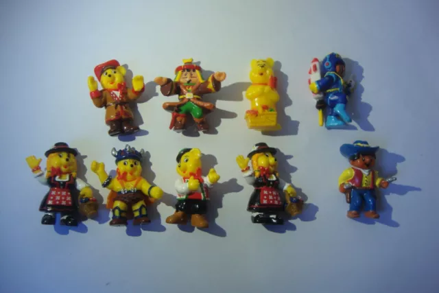 Lot de 9 figurines Haribo type Kinder