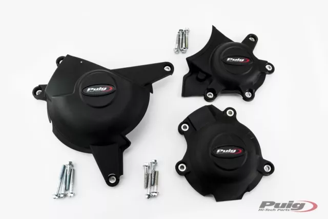 42131 - Kit de 3 capuchons de protection moteur compatible avec SUZUKI GSX-R1000