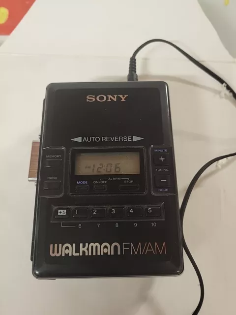 VINTAGE SONY WM-BF62 WALKMAN RADIO-CASSETTE Player Auto Reverse - Leggi Bene