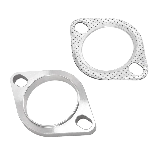 2 pz Kit di collegamento flangia di scarico 22,5 pollici acciaio inox universale per