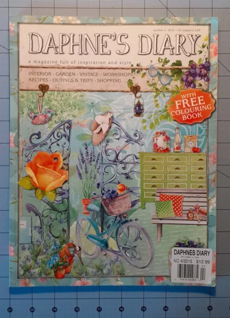 Daphne's Diary Export #4 2023 DIY Interior Vintage Garden Recipes