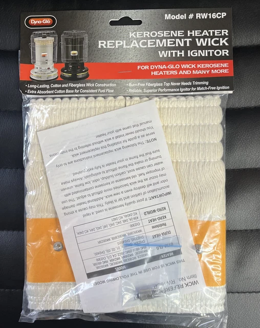 Dyna-Glo Kerosene Heater RW16CP Replacement Wick with Ignitor Dyna-Glo Kerosene Heater RW16CP Replacement Wick with Ignitor