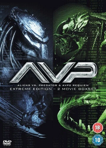 ALIEN VS PREDATORALIENWBRS Vs Predator 2 Requiem (2008) St Region 2 DVD ...