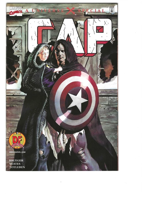 CAP A UNIVERSE X SPECIAL  2001 DYNAMIC FORCES EXCL VARIANT w COA! NM-M Marvel