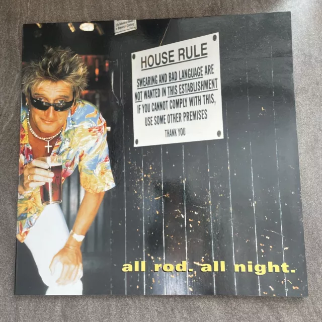 Rod Stewart All Rod - All Night  House Rule show program 1998