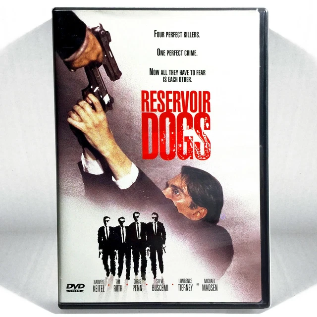 RESERVOIR DOGS (DVD, 1991, Widescreen) Like New Harvey Keitel