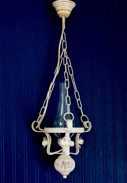vintage pendant ceiling light, farmhouse style