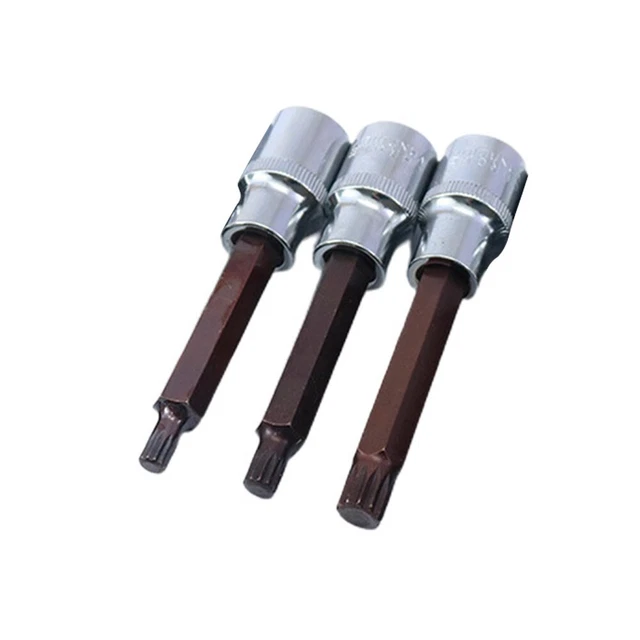 Schraubendreher-Bit 100mm 3Stück Antriebsschlüssel Sockel Hohe Qualität