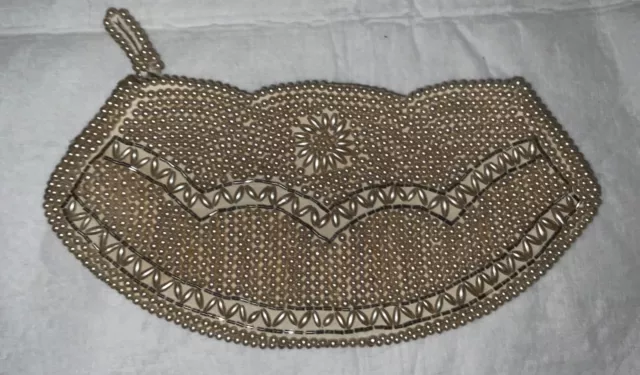 Vintage La Regale Product Japan Beaded Clutch Purse Excellent