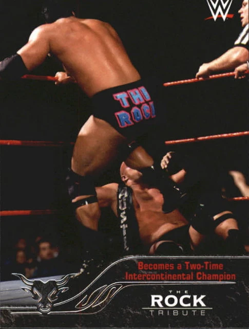 2016 Topps WWE Road to Wrestlemania Rock Tribute Singles (Pick Your Cards)