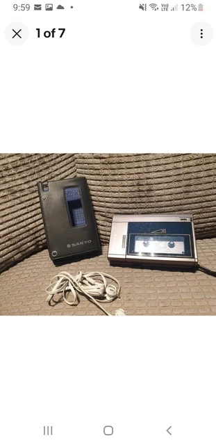 Baladeur Cassette Sanyo TRC-1550 – Vintage Walkman Recorder (TRC1550) D'occasion