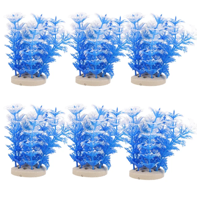 10pcs Aquarium Decor Aquarium Pflanzen Grün Unterwasser Pflanzen Dekoration