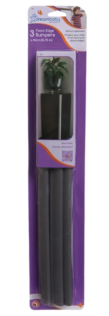 Dreambaby Foam Edge Bumpers, 3 Pack - 40cm Dreambaby