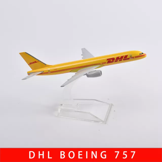 Avion de ligne miniature Maquette Boeing 757 Conception Réaliste 1/400