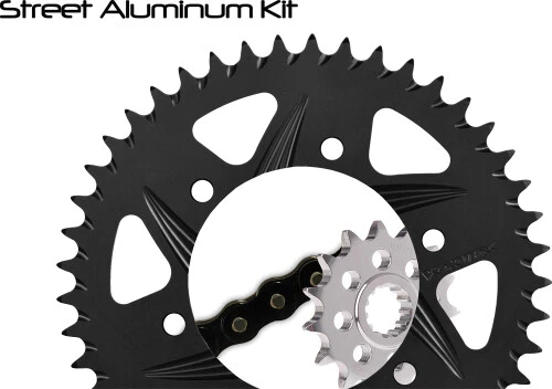 Vortex - CK2246 V3 520 Chain 15 Front 43 Rear Sprocket Kit 3-CK2246 CK2246