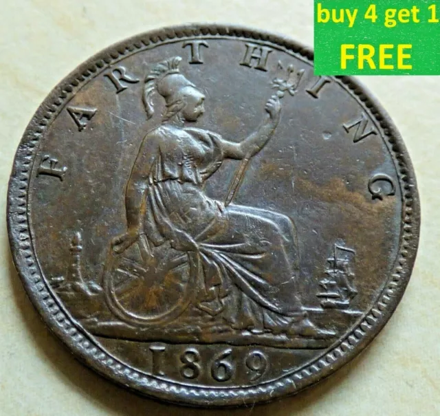 Queen Victoria Farthing Choose your date Each Coin has its own Pictures