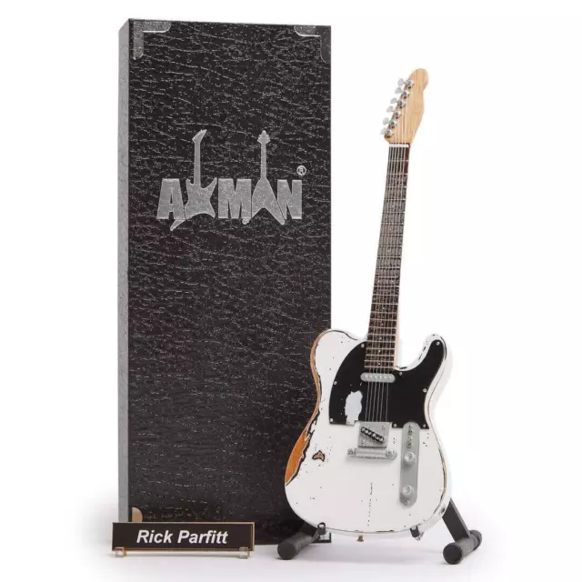 Rick Parfitt Distressed Guitar Miniature Replica | Status Quo | Music Gifts