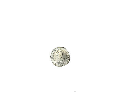 1954 Austria Republik "O" Osterreich 2 Groschen Aluminum Coin Buc