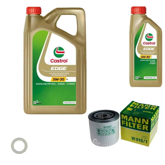 Aceite Castrol 5w-20 Gtx Alto Kilometraje Semisintético