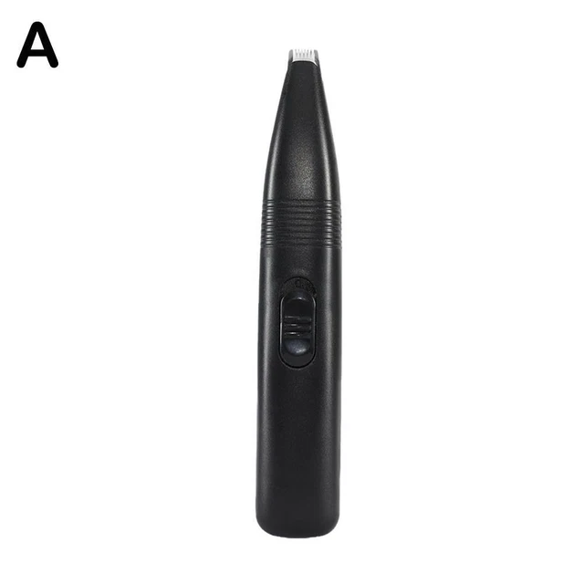Black Electric Pet Hair Trimmer Dog Cat Feet Paw Shaver Cordless Grooming Kit U4