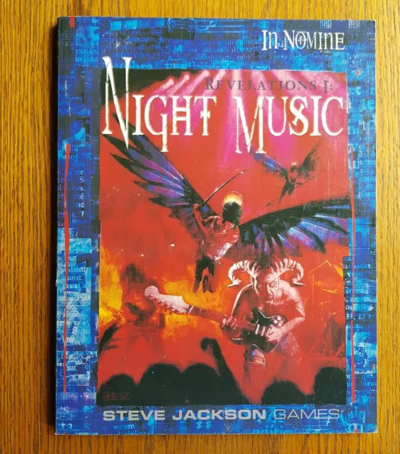 Night Music - Revelations 1 - In Nomine Rpg Roleplaying Steve Jackson Gurps