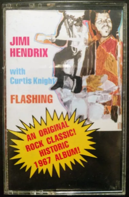 Jimi Hendrix avec chevalier curtis - cassette clignotante comme neuf