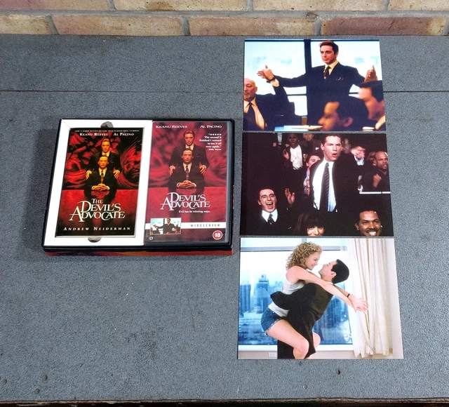 DEVIL'S ADVOCATE VHS Box Set + Book/Novel + 3 Pictures - Limited ...