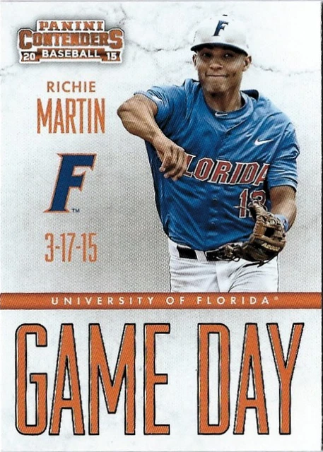 2015 Panini Contenders Game Day Tickets #11 Richie Martin - NM-MT Florida Gators