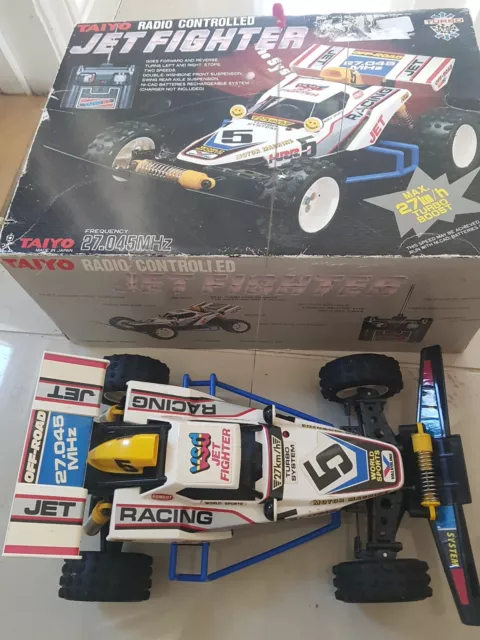 Boxed Vintage Taiyo R/C Jet Fighter