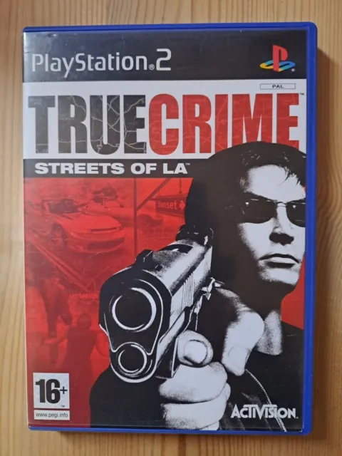 True Crime Streets of LA PS2 PlayStation 2 PAL/UK Complete with Manual Used