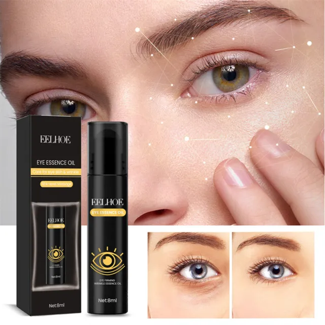 Crema para ojos 8 ml desvanece líneas finas hidratante reduce círculo oscuro esencia cuidado de la piel