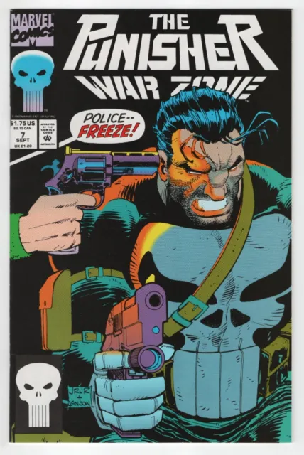 THE PUNISHER WAR ZONE   #7    (MARVEL 1992) VF or BETTER!!!