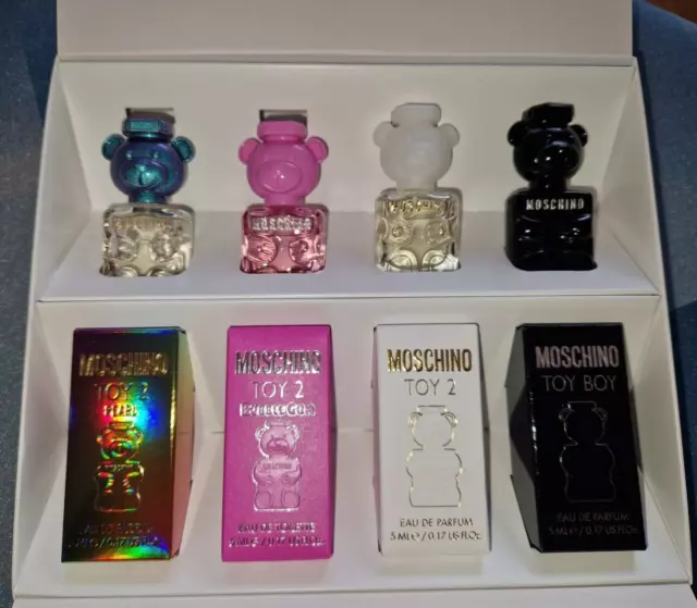 MOSCHINO Miniaturen Set 4 x 5ml Kollektion 2024 NEU