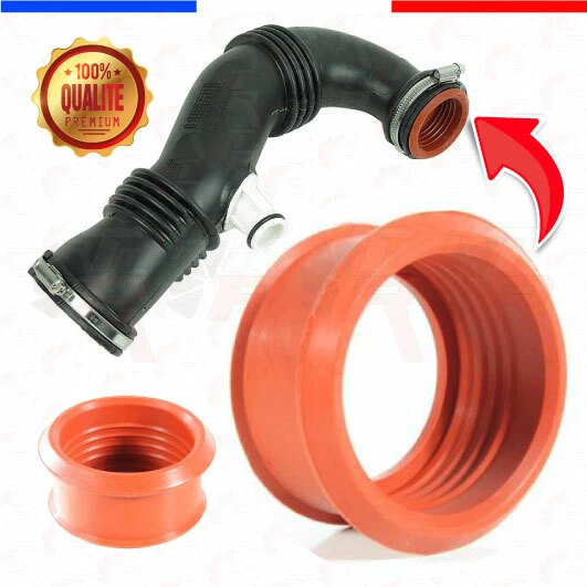 Durite Turbo Pour Moteur 1.6 HDi - Compatible Citroën C2/C3/C4, Peugeot 206/207/307, Fiat, Mini