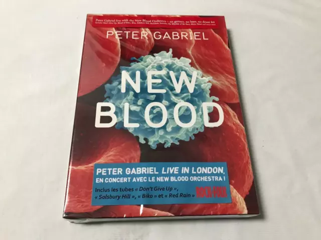 Dvd Peter Gabriel New Blood Live In London (Neuf) Solsbury Hill/Don't Give Up