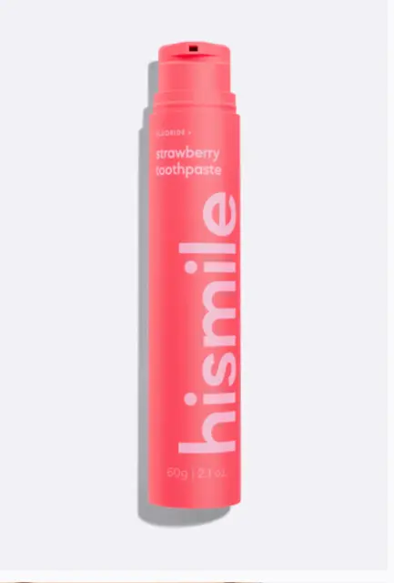 Hismile Fraise toothpaste Véritable Autorisé Vendeur Haute Sourire