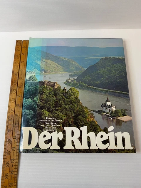 VINTAGE GERMAN BOOK DER RHEIN IM BILD Rhine River Photography