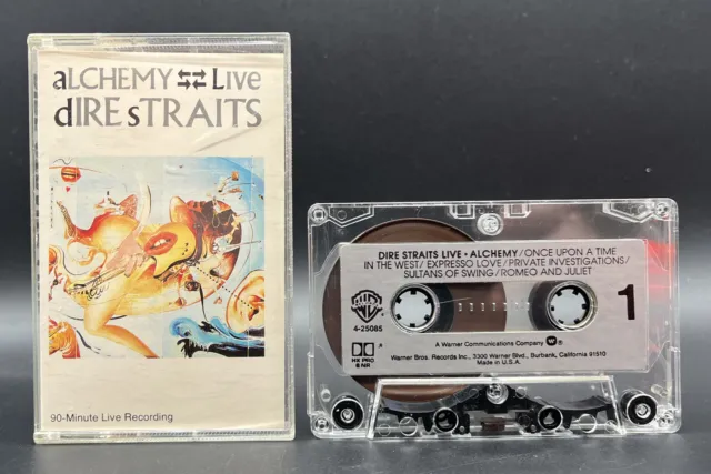 Alchemy: Dire Straits Live by Dire Straits (Cassette, 1984)