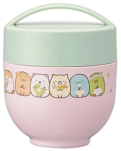Sumikko gurashi BENTO antibatterico scatola pranzo caldo ciotola tipo barattolo pranzo 540ml