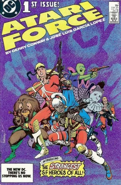 ATARI FORCE Vol.2 #1 (NM) DC Comics 1984, Garcia-Lopez Art